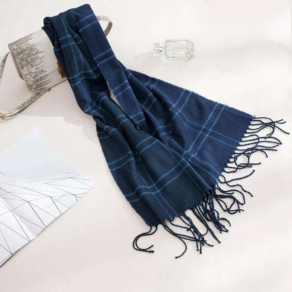 classic plaid navy blue acryl scarf ins design sense fashionable texture tassels around mens warm trend, Blue;gray
classic plaid navy blue acryl scarf ins design sense fashionable texture tassels around mens warm trend, Blue;gray