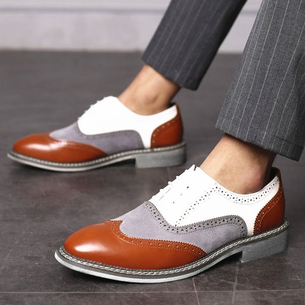 dress shoes business casual leather for men fashion men's formal office breathable male oxford size 3848 230829, Black
dress shoes business casual leather for men fashion men's formal office breathable male oxford size 3848 230829, Black