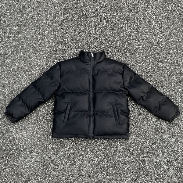 black pu zipper jacket parkas men women 1 quality thicken down jacket coats, Black;brown
black pu zipper jacket parkas men women 1 quality thicken down jacket coats, Black;brown