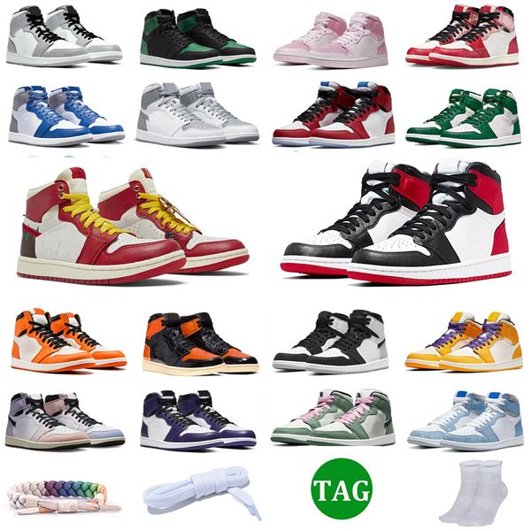 high low og 1s basketball shoes jumpman lost and found skyline men sneakers university blue space jam patent bred gorge green dark mocha sta
high low og 1s basketball shoes jumpman lost and found skyline men sneakers university blue space jam patent bred gorge green dark mocha sta