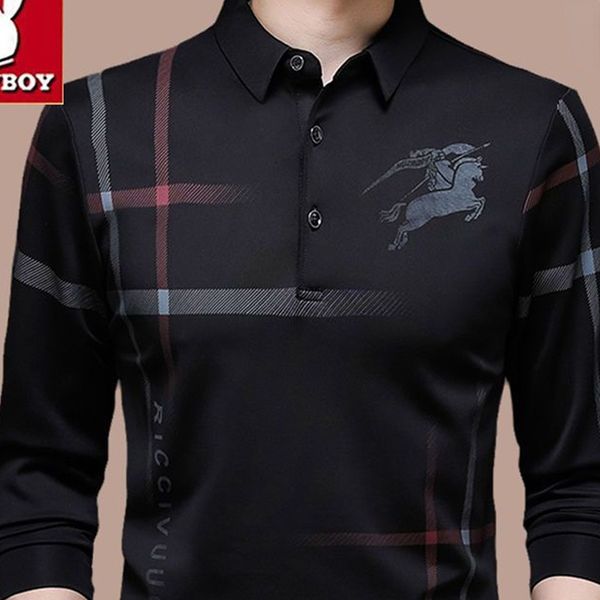 men's polos 2023 long sleeve tshirt spring summer ice polo shirt loose large lapel thin casual letter printing 230828, White;black
men's polos 2023 long sleeve tshirt spring summer ice polo shirt loose large lapel thin casual letter printing 230828, White;black