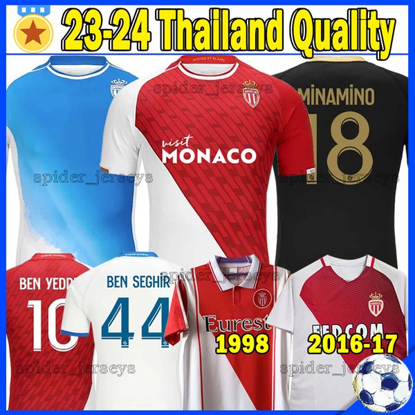 23 24 monaco soccer jerseys camara 2023 2024 ben seghir disasi boadu akliouche ben yedder minamino golovin football shirts embolo diatta men, Black;yellow
23 24 monaco soccer jerseys camara 2023 2024 ben seghir disasi boadu akliouche ben yedder minamino golovin football shirts embolo diatta men, Black;yellow