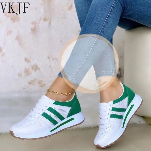 dress shoes women's sports casual shoes autumn large wedge heel casual fashion women's shoes women sneakers zapatos de mujer 23082, Black
dress shoes women's sports casual shoes autumn large wedge heel casual fashion women's shoes women sneakers zapatos de mujer 23082, Black