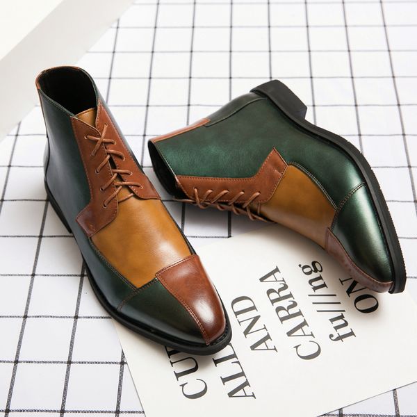 boots handmade mens leather plus size 3848 designer autumn winter snow for men luxury casual brand male dress shoes footwear 230829, Black
boots handmade mens leather plus size 3848 designer autumn winter snow for men luxury casual brand male dress shoes footwear 230829, Black