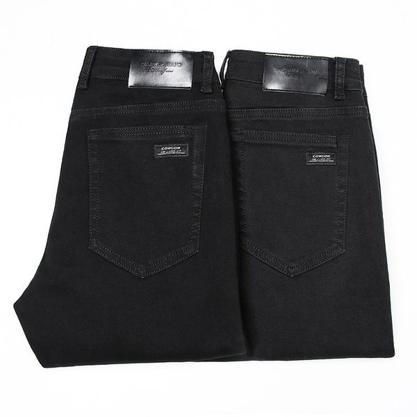 mens jeans classic style men brand business casual stretch slim denim pants blue black trousers males big size 2840 230829
mens jeans classic style men brand business casual stretch slim denim pants blue black trousers males big size 2840 230829