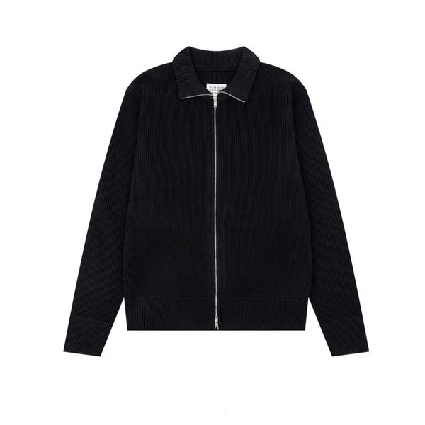 men's sweaters margiela knitwear couple wool zipper high collar jacket mm6 spring fall and winter men women 230828, White;black
men's sweaters margiela knitwear couple wool zipper high collar jacket mm6 spring fall and winter men women 230828, White;black