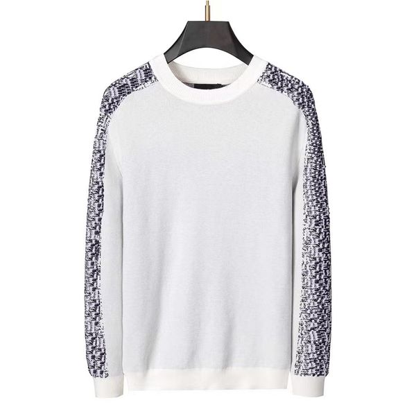 new mens sweaters fashion designers sweaters casual round long sleeve pure cotton sweater men women letter printing sweater, White;black
new mens sweaters fashion designers sweaters casual round long sleeve pure cotton sweater men women letter printing sweater, White;black
