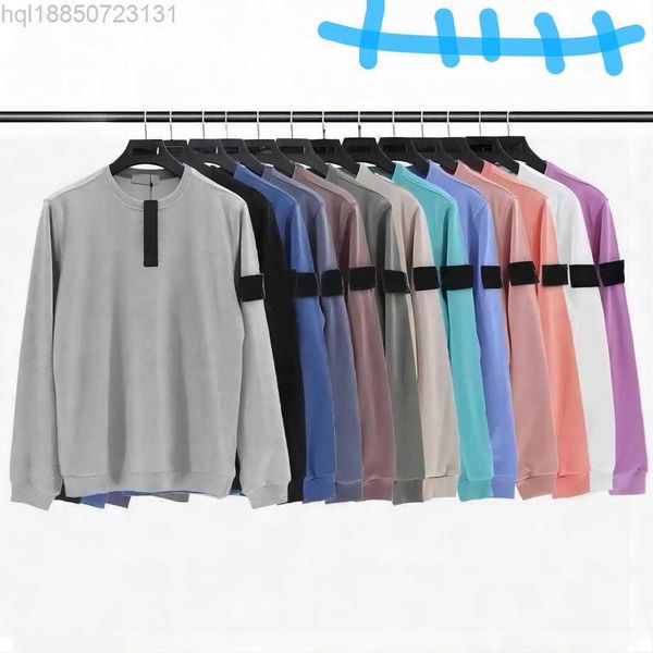 designers stones island classic badge sleeve long sleeve bottom shirt men and women couples loose simple cotton versatile ya, Black
designers stones island classic badge sleeve long sleeve bottom shirt men and women couples loose simple cotton versatile ya, Black