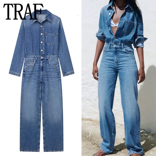 women's jumpsuits rompers traf blue denim jumpsuit women elegant long jumpsuits woman long sleeve jean woman jumpsuit straight leg summ, Black;white
women's jumpsuits rompers traf blue denim jumpsuit women elegant long jumpsuits woman long sleeve jean woman jumpsuit straight leg summ, Black;white