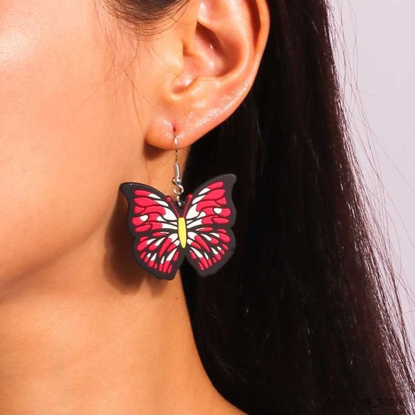 charm new colorful flower butterfly earrings spring summer plant butterfly earrings earring necklace for women kids gifts r230829, Golden
charm new colorful flower butterfly earrings spring summer plant butterfly earrings earring necklace for women kids gifts r230829, Golden