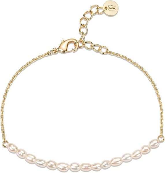 pavoi gold tiny pearl bracelet | 14k gold plated freshwater cultured pearls | bracelets for women, Black
pavoi gold tiny pearl bracelet | 14k gold plated freshwater cultured pearls | bracelets for women, Black