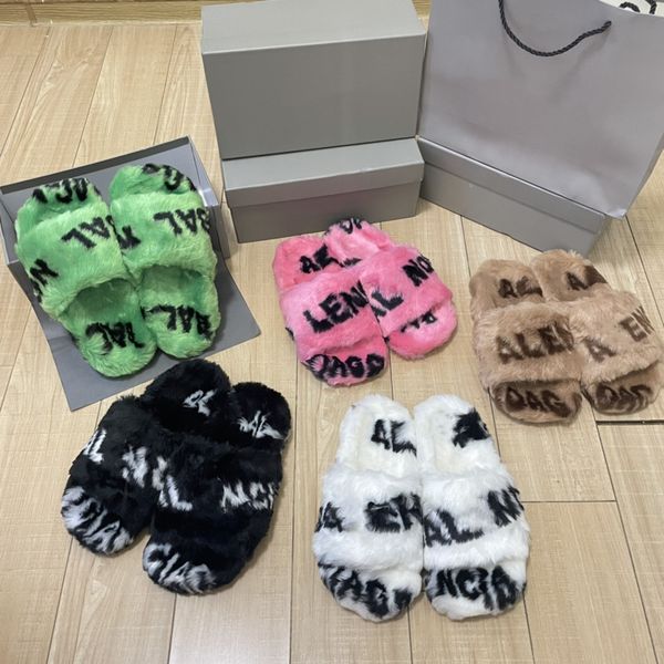 2023 winter plush slides paris designer womens wool fleece slippers ladies sherpa shearling winter fur fluffy furry warm alphabet sandals co, Black
2023 winter plush slides paris designer womens wool fleece slippers ladies sherpa shearling winter fur fluffy furry warm alphabet sandals co, Black