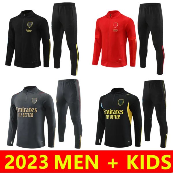 men kids 2023 2024 tarcksuits football jacket soccer sets 23/24 saka havertz smith rowe degaard camiseta de futbol g.jesus maillot de foot t, Black
men kids 2023 2024 tarcksuits football jacket soccer sets 23/24 saka havertz smith rowe degaard camiseta de futbol g.jesus maillot de foot t, Black