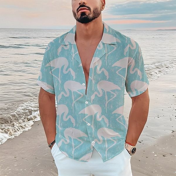men's dress shirts shirt summer hawaiian flamingo graphic prints turndown holiday short sleeve apparel tropical fashion streetwear 2308, White;black
men's dress shirts shirt summer hawaiian flamingo graphic prints turndown holiday short sleeve apparel tropical fashion streetwear 2308, White;black