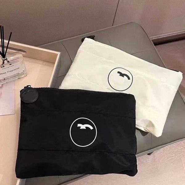 

luxury women's makeup storage bags women brand ch cosmetic bag space cotton travel handbag pouch ladies purses organizador toiletry han
