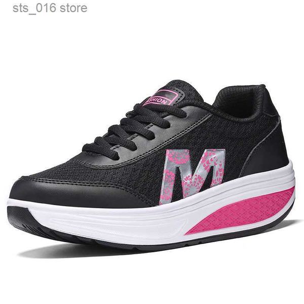 dress shoes summer running shoes for women 2022 mesh breathable sneakers fashion lace up wedge platform ladies outdoor casual sport shoes t2, Black
dress shoes summer running shoes for women 2022 mesh breathable sneakers fashion lace up wedge platform ladies outdoor casual sport shoes t2, Black