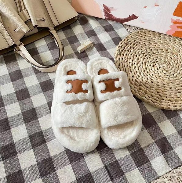 women fur slippers designer fluffy slippers leopard print plush slippers warmth wool slipper winter casual muller slippers classic plush tri, Black
women fur slippers designer fluffy slippers leopard print plush slippers warmth wool slipper winter casual muller slippers classic plush tri, Black