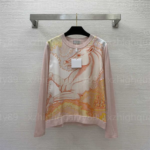 designer sweater women silk fashion printing long sleeved round neck knitwear autumn clothing casual comfort pullover designers sweaters wom, White;black
designer sweater women silk fashion printing long sleeved round neck knitwear autumn clothing casual comfort pullover designers sweaters wom, White;black
