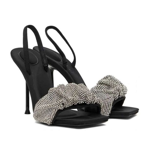 summer luxury wang julie sandals shoes black stain crystal slingback crystal branding straps lady high heels party wedding dress eu35-41 box
summer luxury wang julie sandals shoes black stain crystal slingback crystal branding straps lady high heels party wedding dress eu35-41 box