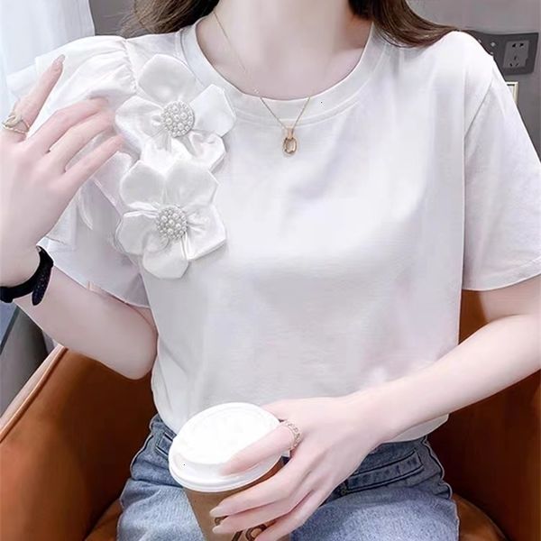 women's tshirt 2023 summer fashion women' s soft cotton ladies' 230828, White
women's tshirt 2023 summer fashion women' s soft cotton ladies' 230828, White