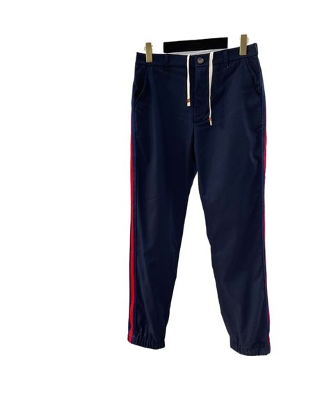 men's casual pants new side classic red webbing sweatpants collegiate style all simple fashion elastic waist pants men, Black
men's casual pants new side classic red webbing sweatpants collegiate style all simple fashion elastic waist pants men, Black