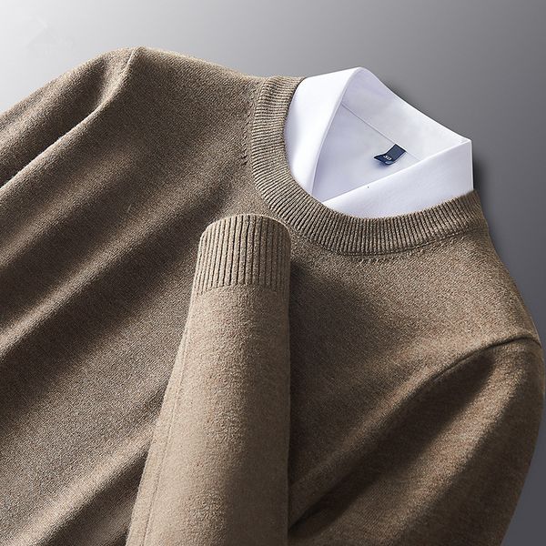 mens sweaters mrmt brand sweater round neck outer wear basement casual business slim suit inner long sleeve knit 230828, White;black
mens sweaters mrmt brand sweater round neck outer wear basement casual business slim suit inner long sleeve knit 230828, White;black