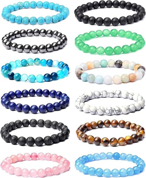 leocuci 12pcs 8mm semi-precious beaded bracelets for men women healing stretch round bead crystal gemstones bracelets, Silver
leocuci 12pcs 8mm semi-precious beaded bracelets for men women healing stretch round bead crystal gemstones bracelets, Silver