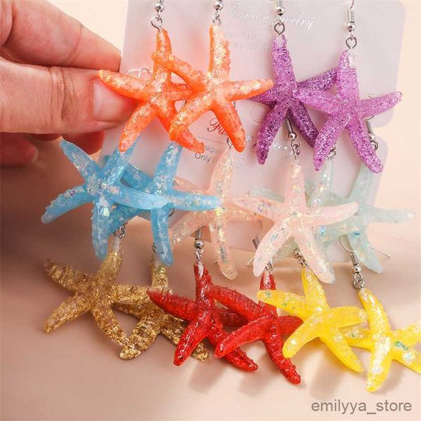 charm candy color summer beach resin mermaid starfish earrings for women dangle earrings ladies vacation jewelry accessories r230829, Golden
charm candy color summer beach resin mermaid starfish earrings for women dangle earrings ladies vacation jewelry accessories r230829, Golden