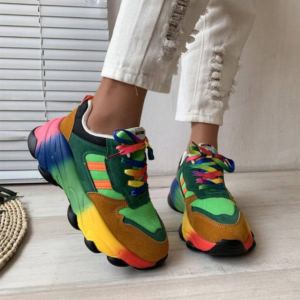 dress shoes women's shoes lace up women vulcanize shoes autumn mesh surface breathable mixed colors shoes female platform sneakers 2308, Black
dress shoes women's shoes lace up women vulcanize shoes autumn mesh surface breathable mixed colors shoes female platform sneakers 2308, Black