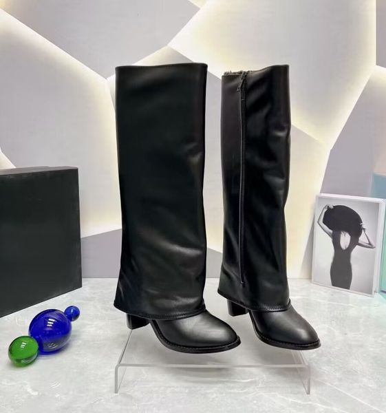 slim fit women's genuine leather boots fashion letter genuine leather double layer sewn zipper high heels .5cm show party martin boots, Black
slim fit women's genuine leather boots fashion letter genuine leather double layer sewn zipper high heels .5cm show party martin boots, Black
