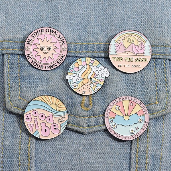 be your own sun enamel pins custom mushrooms sun rainbow brooches lapel badges cartoon funny jewelry gift for kids friends, Blue
be your own sun enamel pins custom mushrooms sun rainbow brooches lapel badges cartoon funny jewelry gift for kids friends, Blue