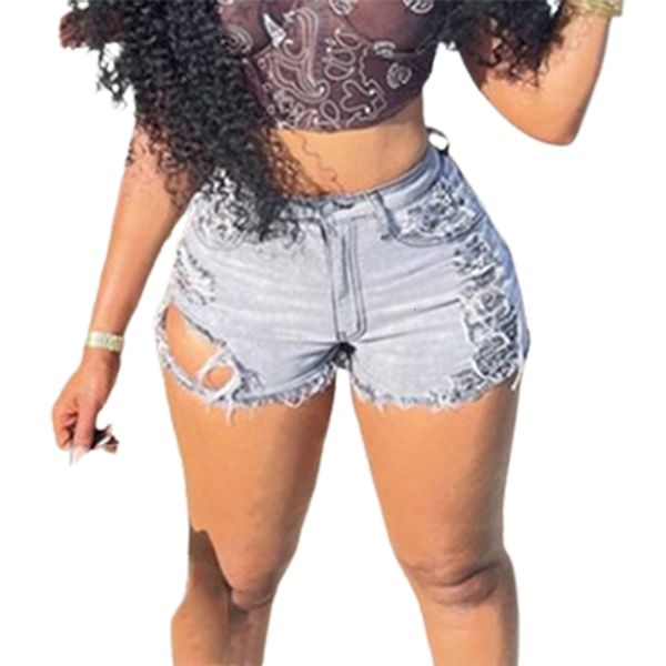 skirts broken holes stretch denim shorts trend streetwear women's england style high waist casual three quarter pants female mini jeans, Black 
skirts broken holes stretch denim shorts trend streetwear women's england style high waist casual three quarter pants female mini jeans, Black