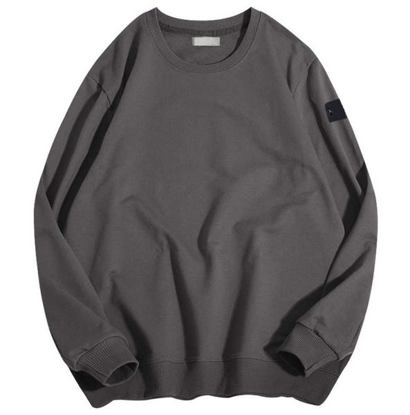 2023 luxury fashion hoodie simple casual men's coat autumn and winter hoodless long sleeve new with designer solid color stones island, Black
2023 luxury fashion hoodie simple casual men's coat autumn and winter hoodless long sleeve new with designer solid color stones island, Black