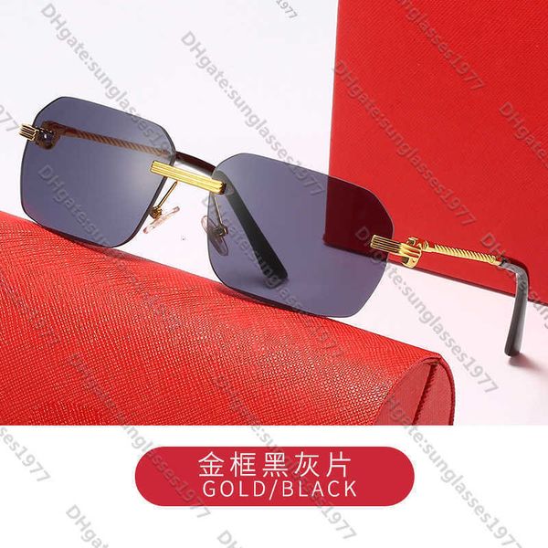 2023 new kajia frameless sunglasses for men and women trend metal fried dough twists leg optical glassesq2u8, White;black
2023 new kajia frameless sunglasses for men and women trend metal fried dough twists leg optical glassesq2u8, White;black