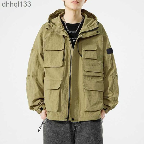fashion storm coat 2023 autumn and winter mountaineering coat male spring and autumn sense outdoor sports storm coat spring tide brand stone, Black;brown
fashion storm coat 2023 autumn and winter mountaineering coat male spring and autumn sense outdoor sports storm coat spring tide brand stone, Black;brown