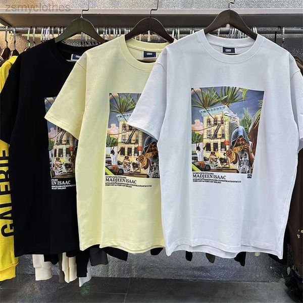 men's t-shirts good quality 2023ss kith fashion t-shirt men oil painting loose black white apricot cotton loose classic women short sle, White;black
men's t-shirts good quality 2023ss kith fashion t-shirt men oil painting loose black white apricot cotton loose classic women short sle, White;black