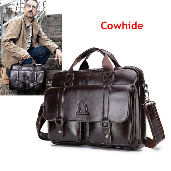 lapbags genuine leather briefcase for man cowhide handbag office work messenger crossbody side bag suitcase 230829
lapbags genuine leather briefcase for man cowhide handbag office work messenger crossbody side bag suitcase 230829