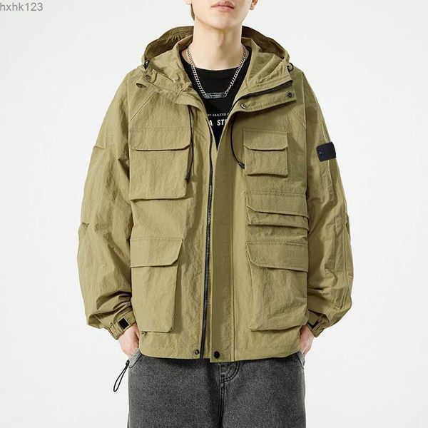 fashion storm coat 2023 autumn and winter mountaineering coat male spring and autumn sense outdoor sports storm coat spring tide brand stone, Black;brown
fashion storm coat 2023 autumn and winter mountaineering coat male spring and autumn sense outdoor sports storm coat spring tide brand stone, Black;brown