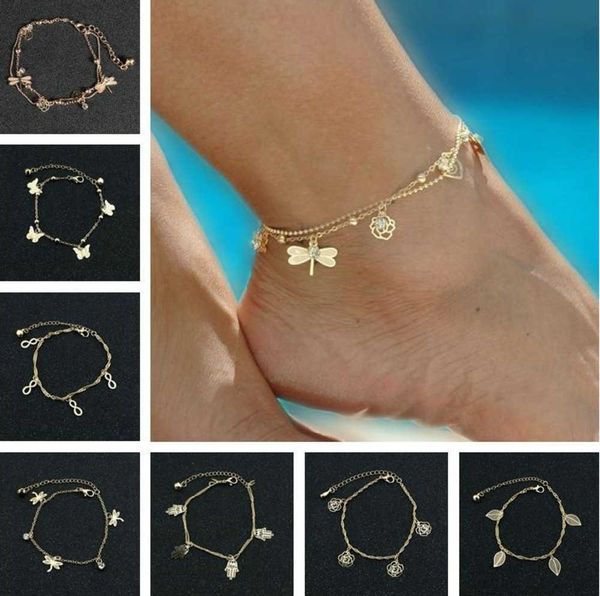 women anklet beach foot chain body jewelry butterfly dragonfly girl barefoot sandals ankle bracelet luxury designer feet, Red;blue
women anklet beach foot chain body jewelry butterfly dragonfly girl barefoot sandals ankle bracelet luxury designer feet, Red;blue