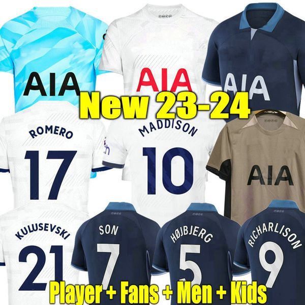 maddison 23 24 son bergwijn soccer jerseys 2023 2024 kane football shirt third hojbjerg loris gk goalkeeper romero bryan kulusevski bentancu, Black;yellow
maddison 23 24 son bergwijn soccer jerseys 2023 2024 kane football shirt third hojbjerg loris gk goalkeeper romero bryan kulusevski bentancu, Black;yellow