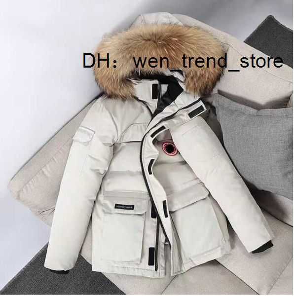 men's down parkas jackets winter work clothes jacket outdoor thickened fashion warm keeping couple live broadcast canadian goose coat g, Black
men's down parkas jackets winter work clothes jacket outdoor thickened fashion warm keeping couple live broadcast canadian goose coat g, Black