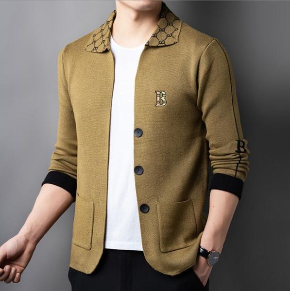 men's sweater luxury letter printed cardigan jacket korean fashion clothing large size black grey designer coat, White;black
men's sweater luxury letter printed cardigan jacket korean fashion clothing large size black grey designer coat, White;black