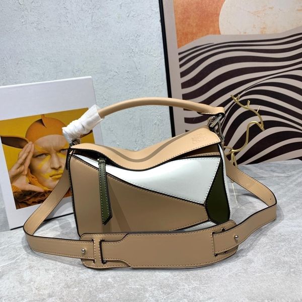 puzzle all cowhide designer bag genuine leather handbag shoulder woman bags clutch totes crossbody geometry square contrast color patchwork
puzzle all cowhide designer bag genuine leather handbag shoulder woman bags clutch totes crossbody geometry square contrast color patchwork