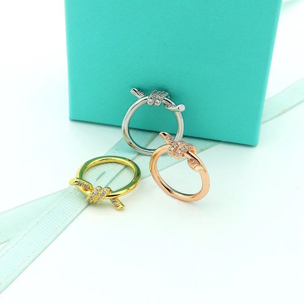 brand luxury ring designer ring for woman knot diamond tie rings jewelry for man valentine's day gift copper inlaid cubic zirconia wome, Golden;silver
brand luxury ring designer ring for woman knot diamond tie rings jewelry for man valentine's day gift copper inlaid cubic zirconia wome, Golden;silver