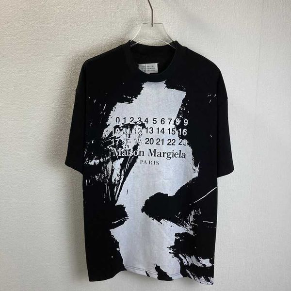 short designer t shirt margielas version mm6 high sleeved men's loose cut out embroidery number stitching letter niche trendy t-shirt f, White;black
short designer t shirt margielas version mm6 high sleeved men's loose cut out embroidery number stitching letter niche trendy t-shirt f, White;black