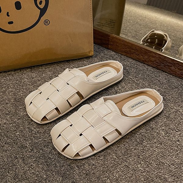 2024 women's slippers for summer wear a new set of bao-head roman half tow full casual muller flip-flops in us5-us7.5, Black
2024 women's slippers for summer wear a new set of bao-head roman half tow full casual muller flip-flops in us5-us7.5, Black
