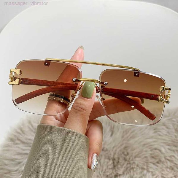 fashion double beam frameless new trimmed sun eye style personalized square sunglasses large frame k1nx 2 g9zk, White;black
fashion double beam frameless new trimmed sun eye style personalized square sunglasses large frame k1nx 2 g9zk, White;black
