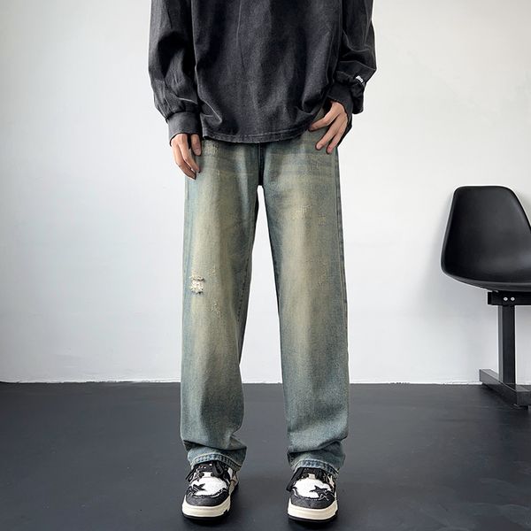 mens jeans men jean trousers pants spring summer cargo loose casual comfort streetwear denim jogger b91 230828, Blue
mens jeans men jean trousers pants spring summer cargo loose casual comfort streetwear denim jogger b91 230828, Blue