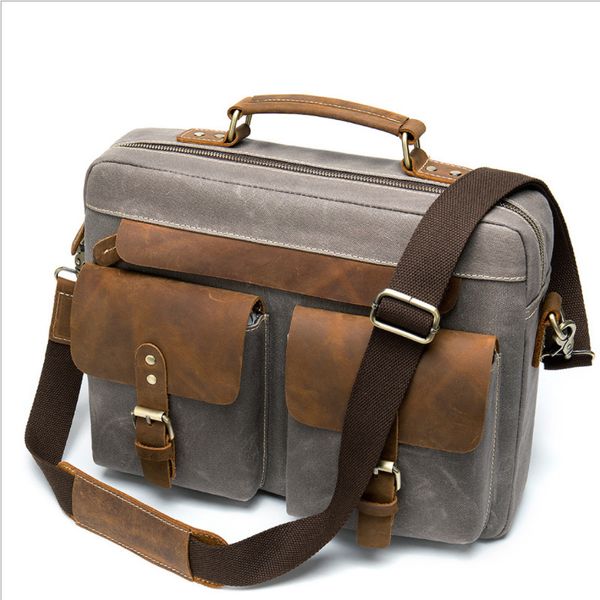 lapbags canvas men bag 14 inch notebook portfolio leather school women working daily shoulder 230829
lapbags canvas men bag 14 inch notebook portfolio leather school women working daily shoulder 230829