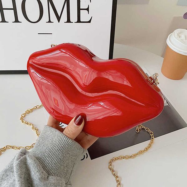 quirky personality large lips bag fall new europe and the united states dinner chain cross-body bag 0831
quirky personality large lips bag fall new europe and the united states dinner chain cross-body bag 0831